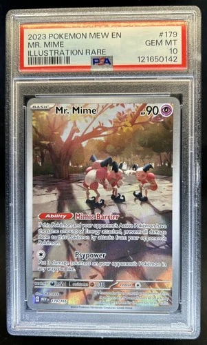 2023 Pokemon SV 151 Mr. Mime #179/165 PSA 10 GEM MINT