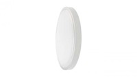 Plafoniera Led 24W 2500Lm 3000K IP44 OkrąGłA Fi350 Mleczny BiałA Ramka Z Mikrofa