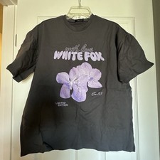 White Fox With Love Forever Oversized T-Shitt Volcanic Size XS/S