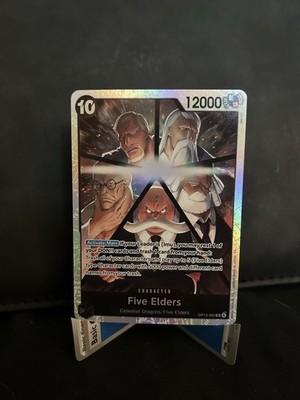 Bandai One Piece CCG Five Elders OP13-082 SR Alt Art Holo 12000