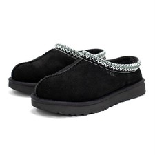New Ugg Tasman Sheepskin Lined Suede Slip-on Shoes Women's Outdoor Slipper
