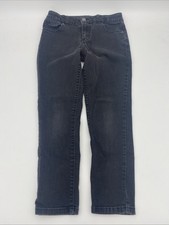 Cat  Jack Stretch Ankle Straight Black Jeans Girls Size 10, EUC 
