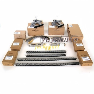 12X For Audi A4 S5 Q5 Q7 A8 Touareg Porsche 3.0T OEM Timing Chain Kit