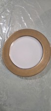 Vintage  18 Karat  Gold Trimmed Plate 