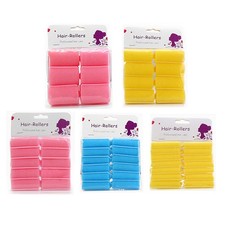 FOAM HAIR ROLLERS Small, Medium, Large, Jumbo 1pc. -- FREE SHIPPING