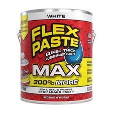 Flex Paste MAX Waterproof Paintable Putty Spackle Sealant for Gaps, Cracks, Hole