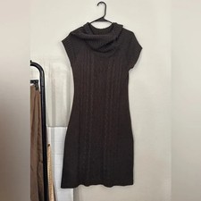 Brown Calvin Klein Knit Dress
