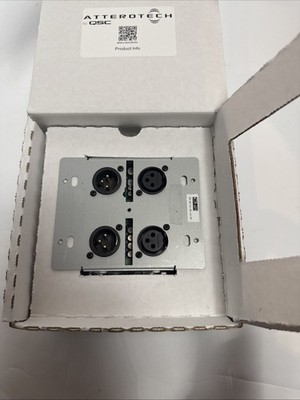 AtteroTech unDX2IO+ 4x2 Channel 2 Gang US Dante/AES67 2 Mic/Line In