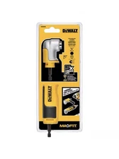 New NIP DeWalt MAXFIT 2-Piece Right Angle Attachment, 1/4" Shank. Model # DWAMRA