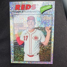 Topps Heritage Tyler Stephenson Cincinnati Reds Baseball Parallel 2026 #138