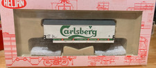 Very Rare Vintage Heljan #4202 Carlsberg HO Scale Box Car New In Box