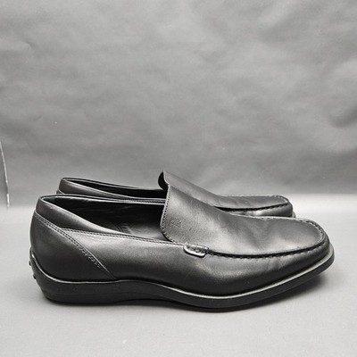 Tod\'s Gommino Driving Shoes Mens‎ 7.5 Black Leather Slip On Loafers Shoes Tods Gommino Shoes Mens Size 7.5 Black Leather Driving  main image 2