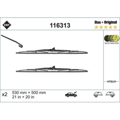 Swf 116313 Wischblatt Vorne für Volvo