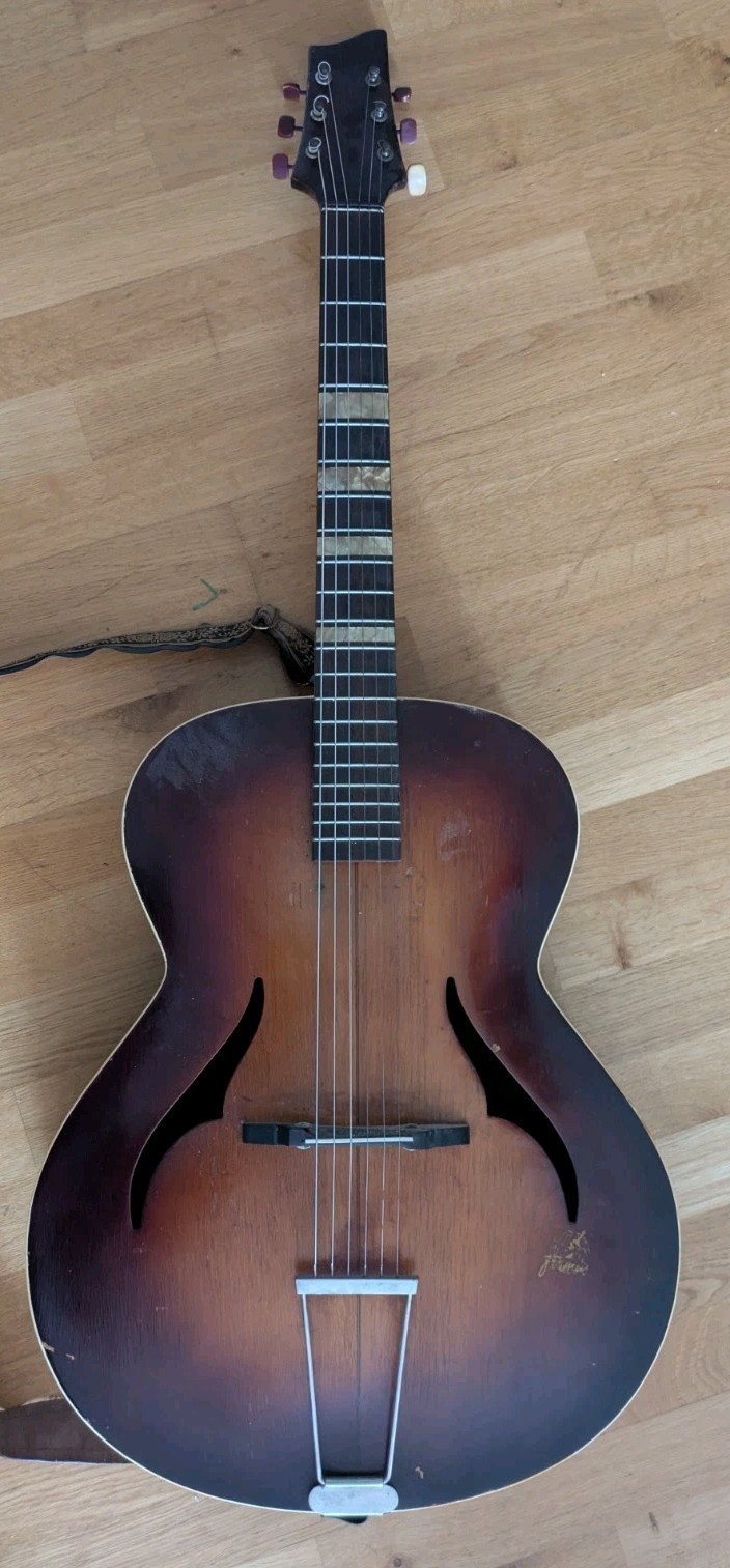 Framus Tango Archtop Schlaggitarre Gitarre Guitar Made in Germany