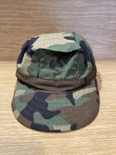 US Marine Corps USMC Woodland Camouflage Pattern 1 Utility Cover Hat Cap X-Small