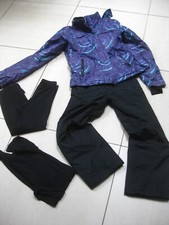 SKIANZUG Damen 6 8 Mädchen 12 Jahre RODEO JACKE MOUNTAIN STORAGE Hosenpaket