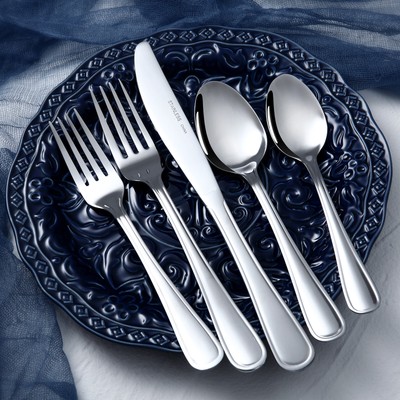 20 Pcs Silverware Set for 4 Stainless Steel Flatware Cutlery Utensil Kitchen New
