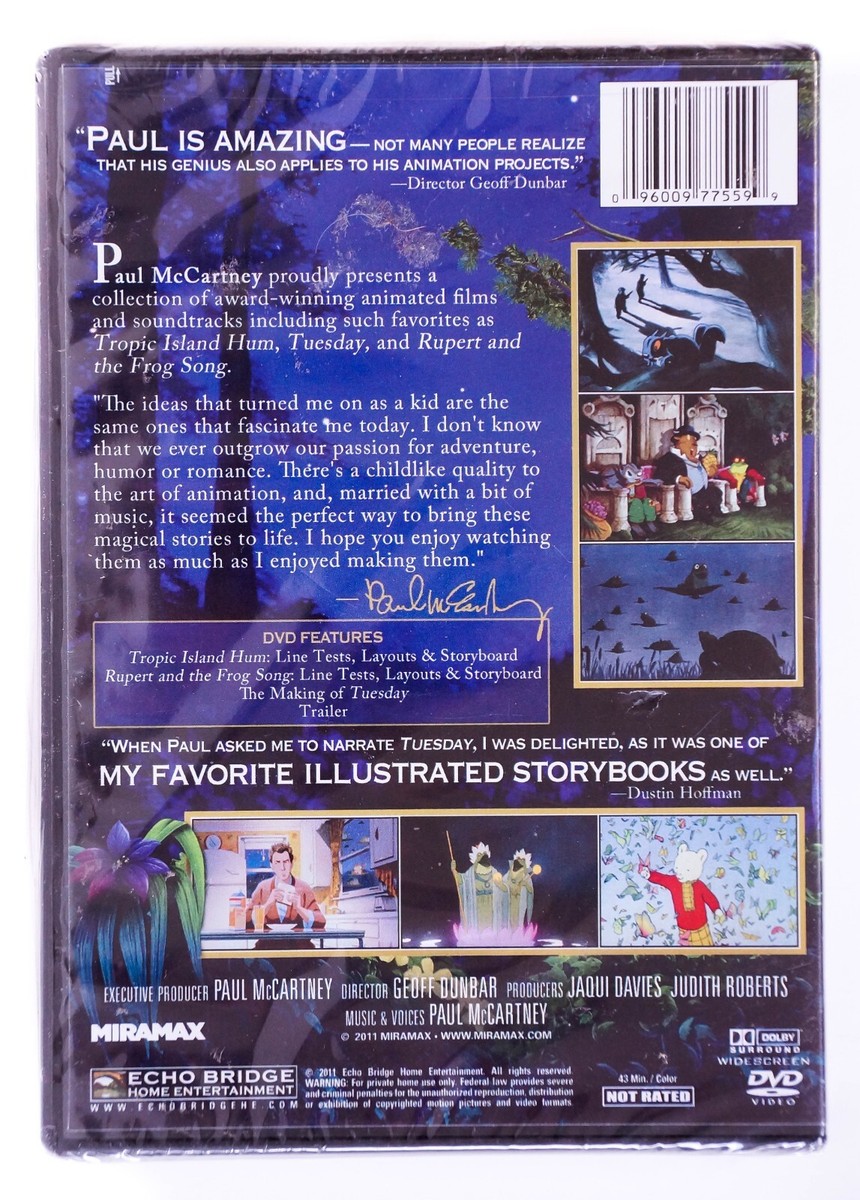 Paul McCartney: The Music and Animation Collection DVD - New