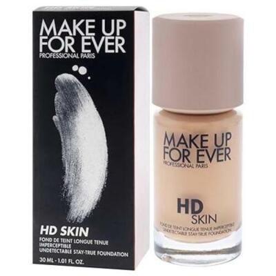 MAKE UP FOR EVER HD Skin Undetectable Longwear Foundation 3N42 Amber - NWOB