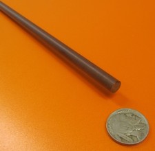 Micarta Phenolic XX Paper Rods .312" 5/16" Diameter x 24" Long
