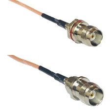 RG316 TNC Female Small Bulk to TNC FEMALE RF Cable Rapid-SHIP LOT