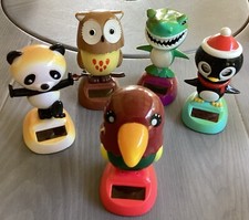 solar dancing  animals lot 5 panda owl shark ...