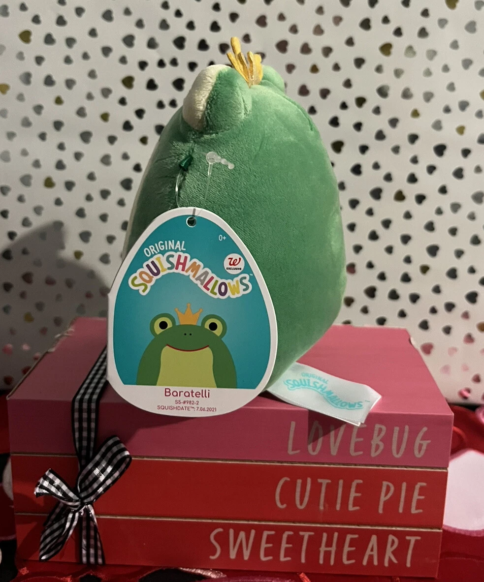 New Squishmallow 5” Baratelli the Frog Prince Walgreens Exclusive Plush!!