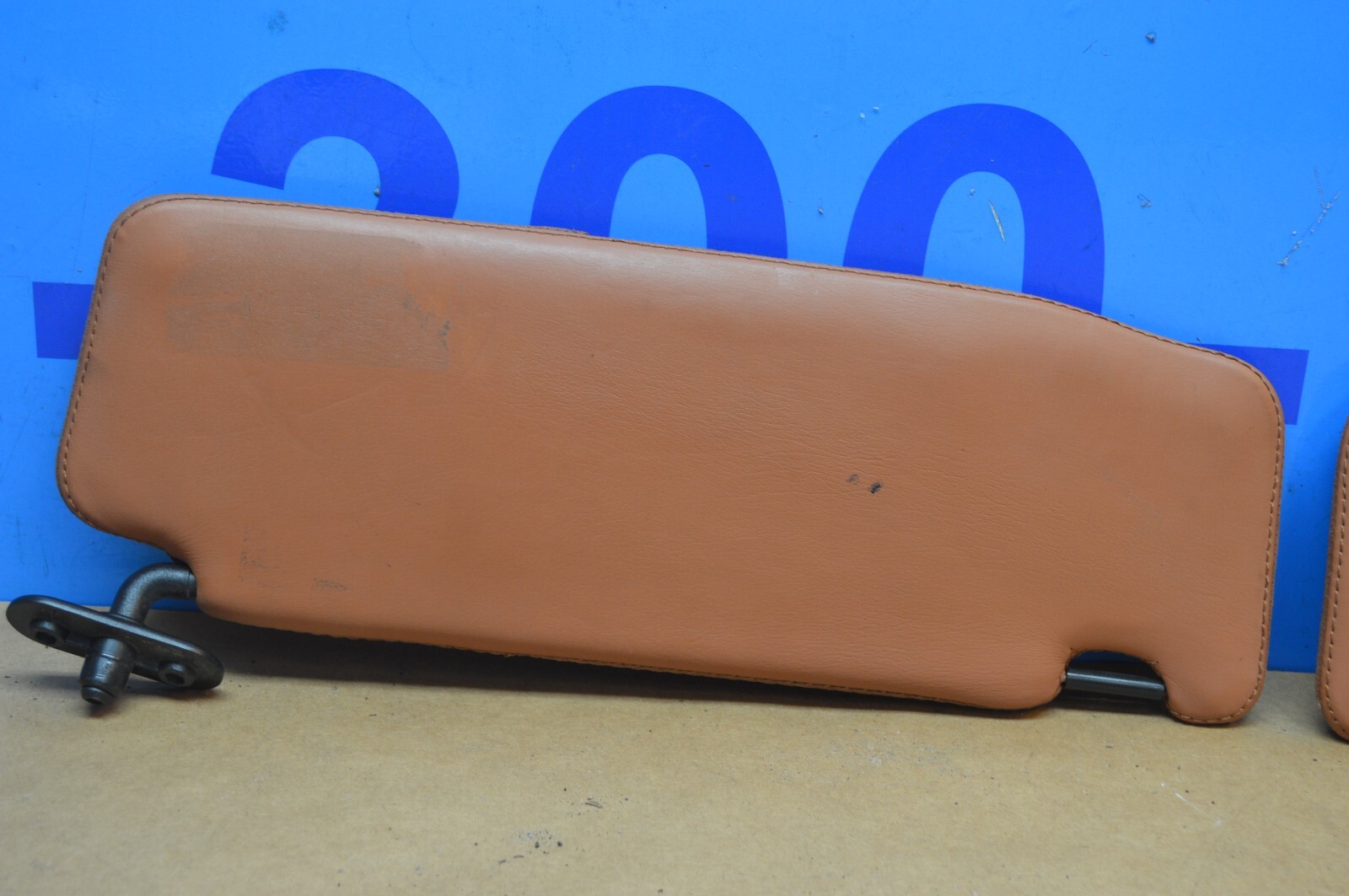 2004 M138 MASERATI M128 GT DRIVER & PASSENGER SIDE SUN VISOR SHADE PAIR BROWN