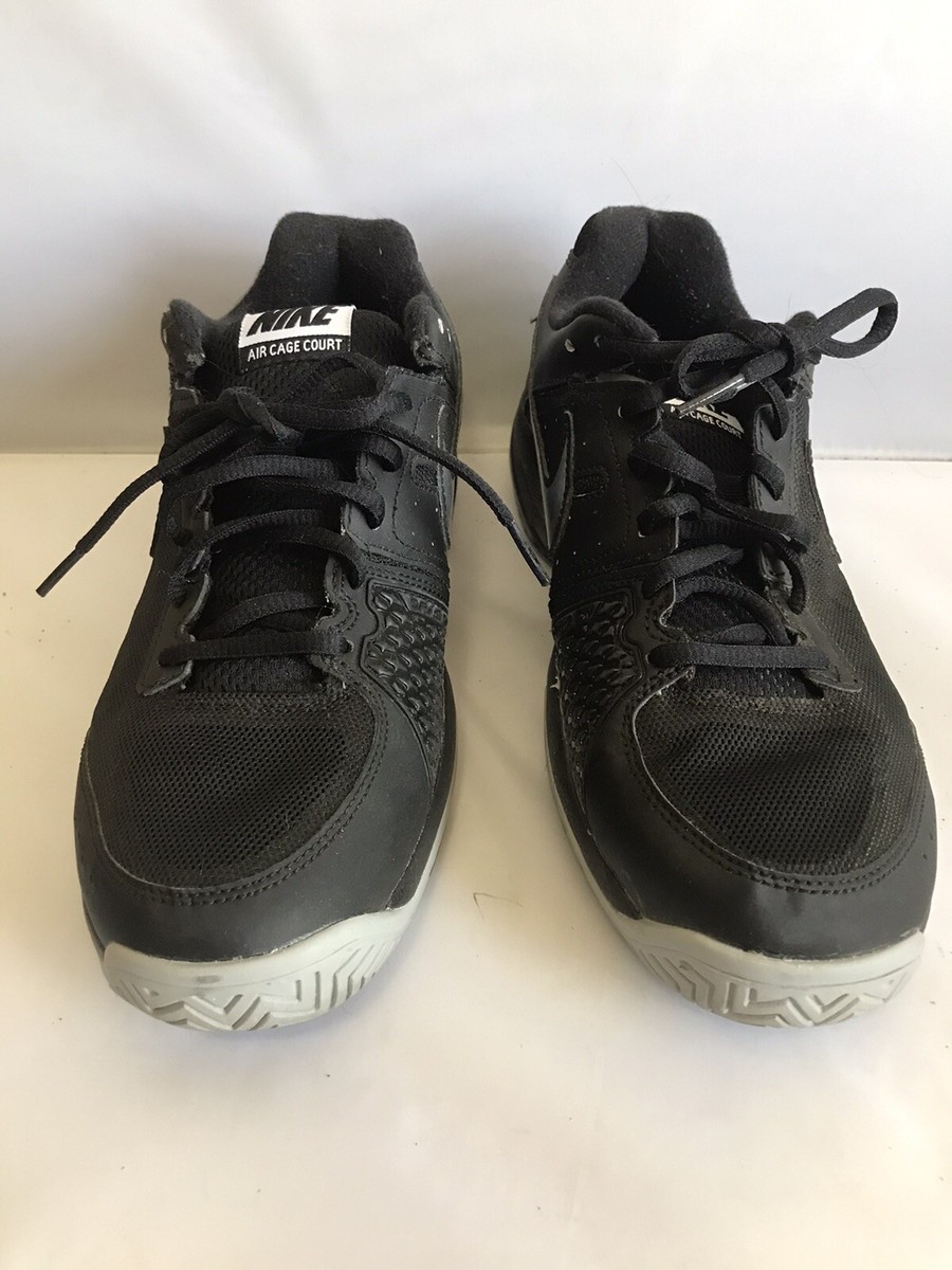 Nike Air Cage Court 549890-003 Mens Sneakers Shoes Black