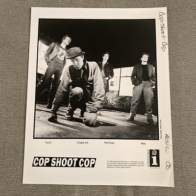 Cop Shoot Cop Press Photo 8x10”. See Description. | eBay