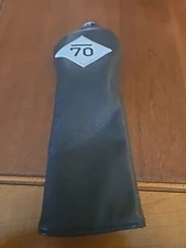 RARE Sub 70 Golf Universal Hybrid (2-X) Black & White Head Cover - Used 