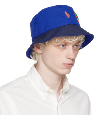 Polo Ralph Lauren バケットハット ネイビー NWT POLO Ralph Lauren POCKET BUCKET HAT Summer Sun Cap NAVY BLUE