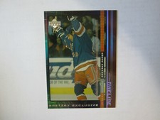 1999-00 Upper Deck Gretzky Exclusives Hockey # 25 Wayne Gretzky New York Rangers