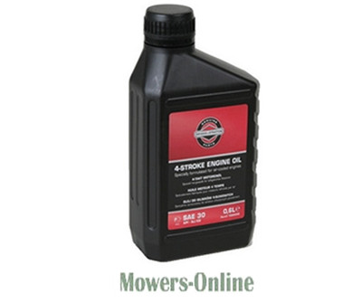 Genuine Briggs Stratton 4 Stroke Sae30 Engine Oil Api Sj Cd Lawnmower Ride On Ebay