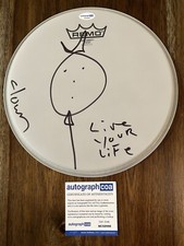 ‘Clown’ Shawn Crahan Signed Autographed Drumhead Sketch ‘Slipknot’ Drummer ACOA