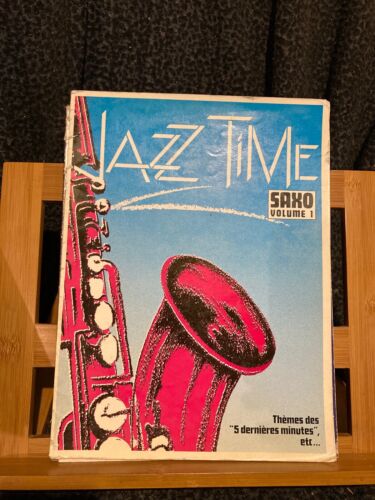 Jazz Time saxo Volume 1 partition saxophone piano editions SEDIM - Photo 1/1