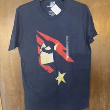 Marvel Captain America Classic Look We Live Fine T-shirt New Medium