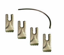 4- Pengo Carbide Auger Teeth w/ Rubber Quick Lock- CS , AG , Aggressor- 140016