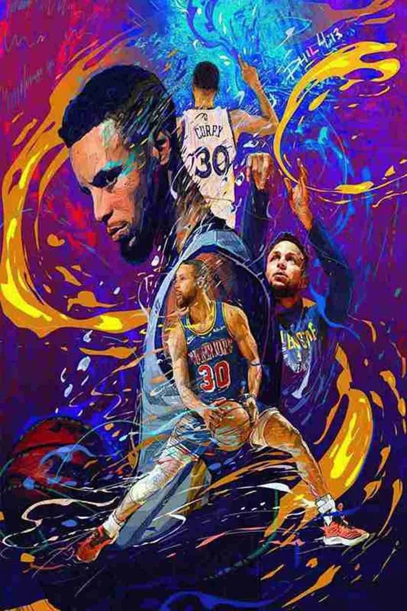 Art Poster Stephen Curry