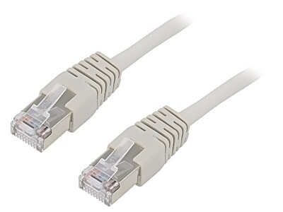 PP22-20M Patch cord F/UTP 5e Line CCA PVC grau L: 20m 26AWG geschirmt GEMBIRD