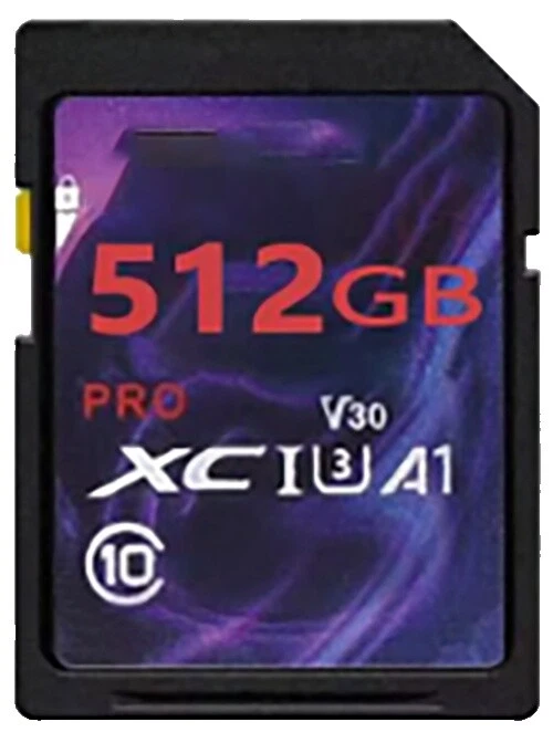 512GB Cell Phone SD Cards