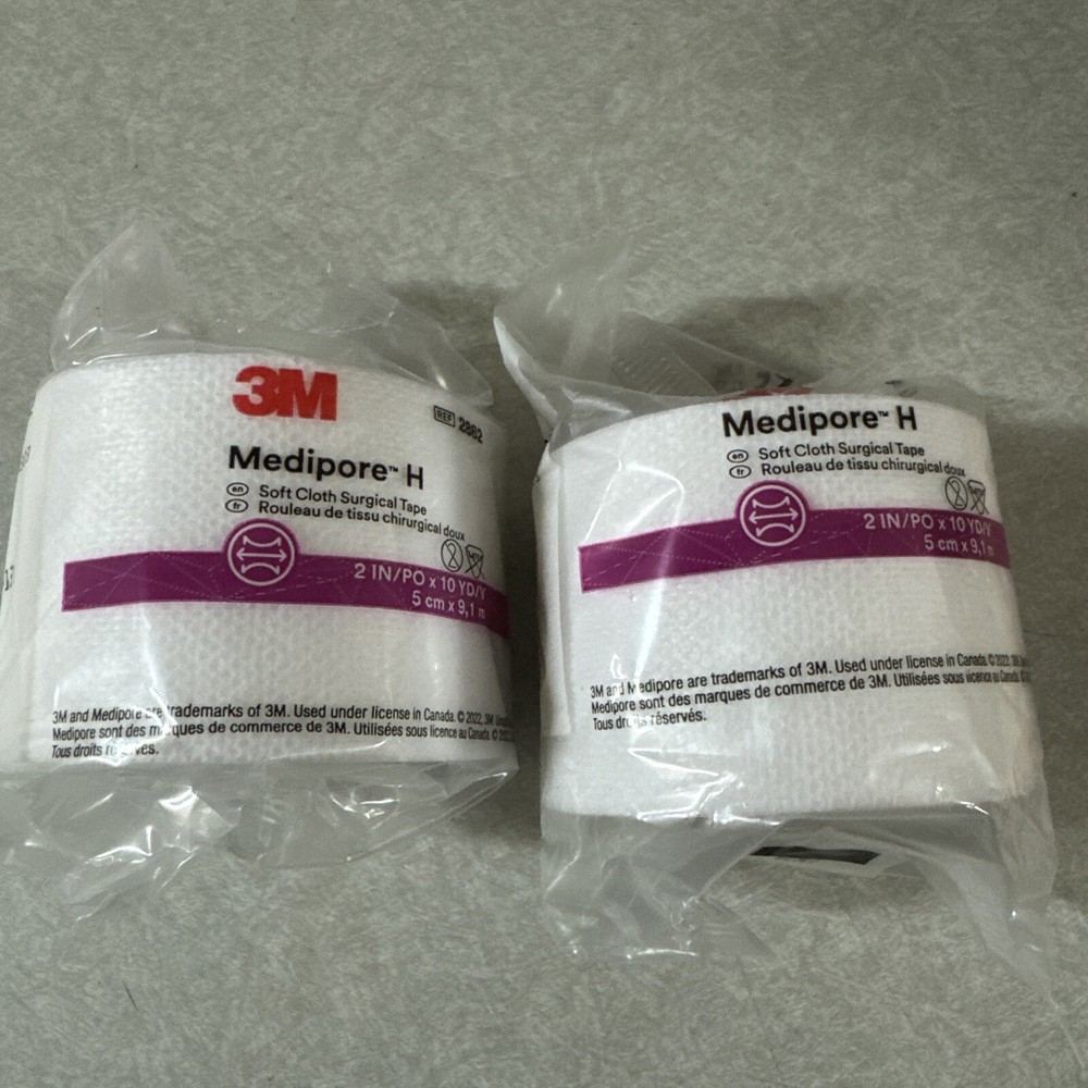 3m 2862 Medipore H Soft Cloth Surgical Tape 2