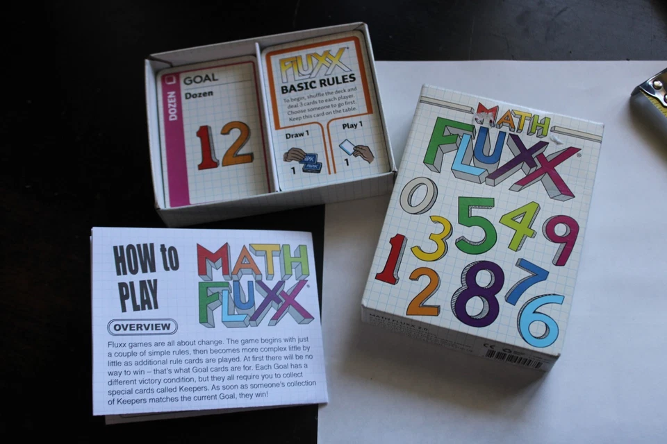 Math Fluxx от Looney Labs — цифровая карточная игра с постоянно меняющимися правилами - Изображение 2 из 4