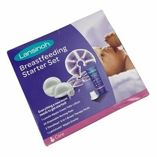NEW Lansinoh Breastfeeding Starter Set Nursing Baby