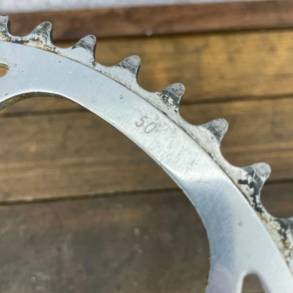 Vintage Ritchey 50t Chainring 50 Tooth 110 BCD 50t Silver 90s MTB Alloy Road A4 - Image 3 of 4