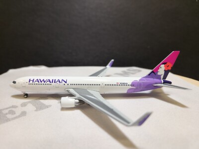 1/400 HAWAIIAN AIRLINES BOEING 767-300 ERWL 00'S COLORS KOLEA N580HA GEMINI JETS