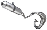 LeoVince X-Fight Komplett-Auspuff FüR Gilera RCR 50 2003-2005 Silber