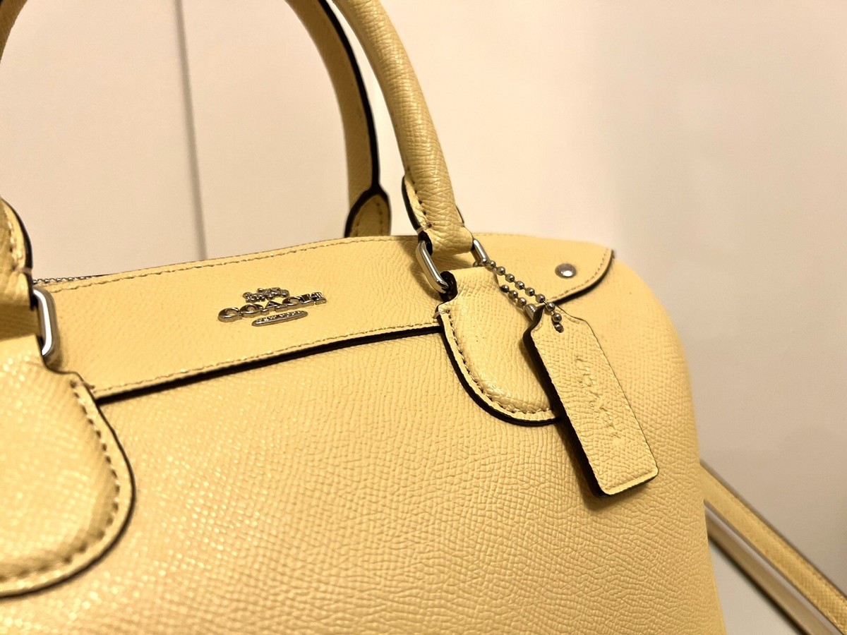 COACH MINI BENNETT SATCHEL WITH DAISY BUNDLE PRINT INTERIOR