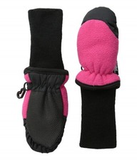 Tundra Boots Kids 168216 Fleece Mittens Cold Weather Gloves Pink Size X-Large