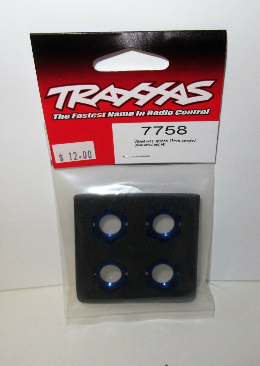 その他 75.76.42 Traxxas Wheel Nuts, Splined, 17mm (blue-anodized)(4) #7758 NIP | eBay